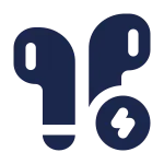 Airbuds Charge SVG Icon
